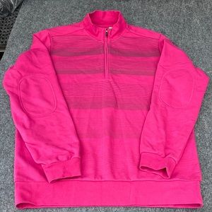 Mens Ashworth quarter zip sweatshirt